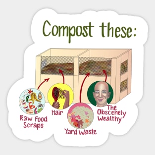 Composting Tips! Sticker